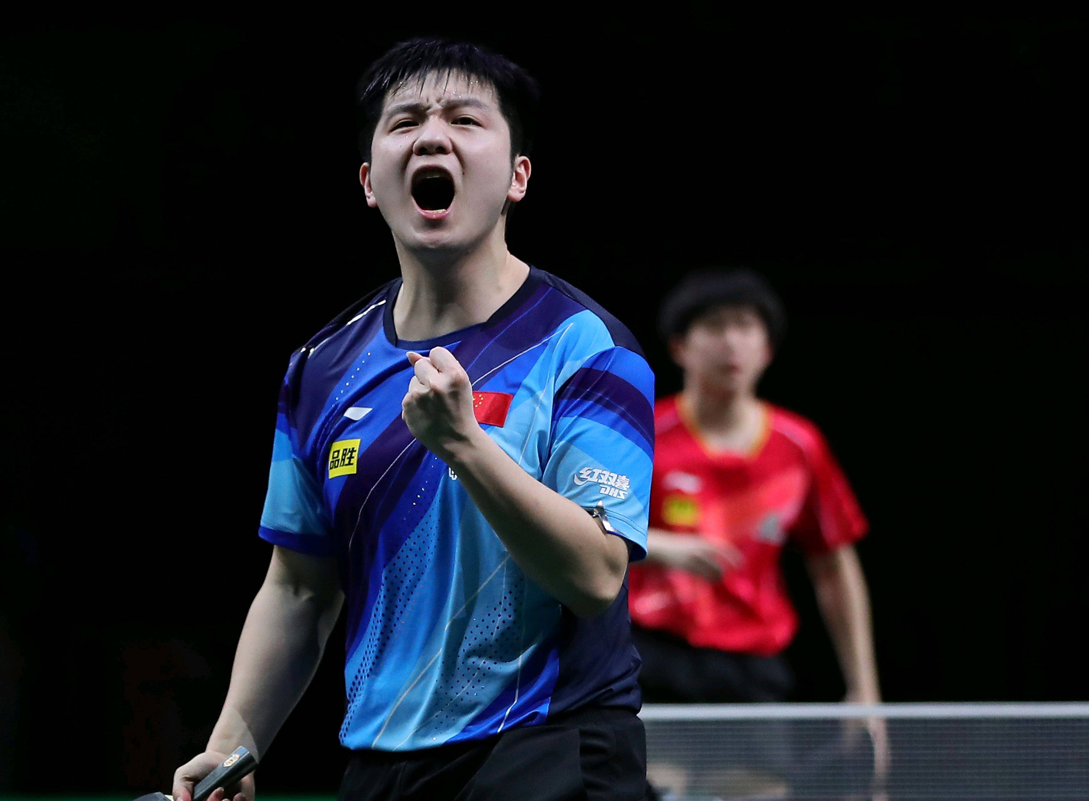 法国乒乓球队逆转英国乒乓球队，樊振东惊艳世界